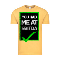 Vintage Mustard You Had Me At Ebitda Vintage Tee - Bettercallsaul