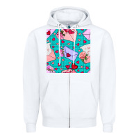 White valentines day love letter and envelope Zipper Hoodie - BundleAndBundleShop