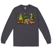 Smoke Army Gnomes 4th of july Long Sleeve Tee - HowdyJamesFarm