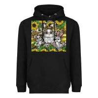 Black easter Heavyweight Hoodie - CowhideDigitalArt