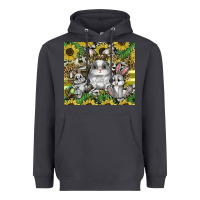 Smoke easter Heavyweight Hoodie - CowhideDigitalArt