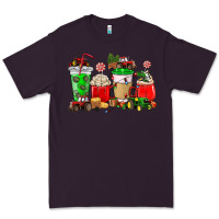 Plum Christmas tractor coffee cup Premium Tee - NancyCooperArtShop