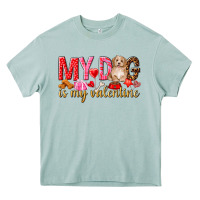 Arona my dog is my valentine Heavy Core Tee - NancyCooperArtShop