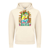 Vintage Artic Life's a beach make some waves Vintage Hoodie - NancyCooperArtShop
