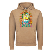 Vintage Coffee Life's a beach make some waves Vintage Hoodie - NancyCooperArtShop