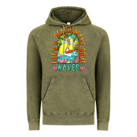 Vintage Olive Life's a beach make some waves Vintage Hoodie - NancyCooperArtShop