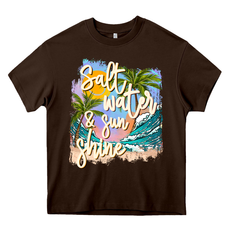 Salt Water Sunshine Heavy Core Tee by JahusDesignShop | Teevron