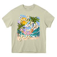 Mossy salt water sunshine Heavy Core Tee - JahusDesignShop