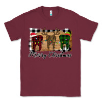 Burgundy Merry Christmas Teeth Classic Tee - Bettercallsaul