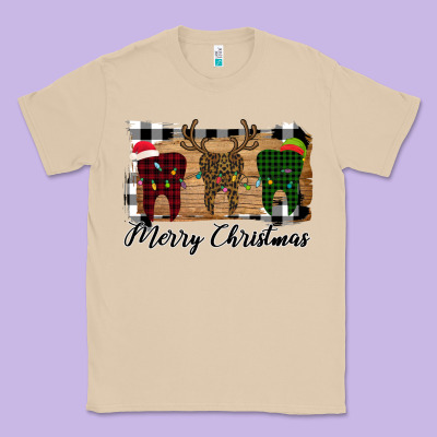 Merry Christmas Teeth Classic Tee Designed By Bettercallsaul