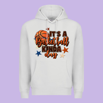 It's A Basketball Kinda Day Premium Hoodie Designed By Fadigitalartstudio