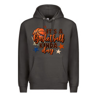 Smoke it's a basketball kinda day Premium Hoodie - FaDigitalArtStudio