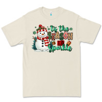 Bone tis the season to sparkle snowman Premium Tee - MaliasSmallBusiness