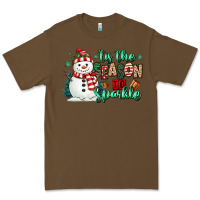 Cacao tis the season to sparkle snowman Premium Tee - MaliasSmallBusiness
