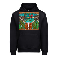 Black whild child longhorn  cactus cowhide Urban Hoodie - Artiststas