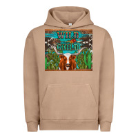 Pigment Burro whild child longhorn  cactus cowhide Urban Hoodie - Artiststas