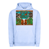 Pigment Grape Ice whild child longhorn  cactus cowhide Urban Hoodie - Artiststas