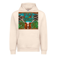 Sandshell whild child longhorn  cactus cowhide Urban Hoodie - Artiststas