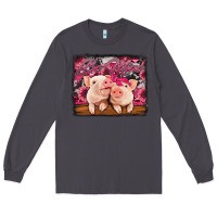 Smoke be mine valentine's day pigs Long Sleeve Tee - Jasminsmagicworld