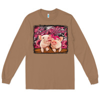 Toasted Coconut be mine valentine's day pigs Long Sleeve Tee - Jasminsmagicworld