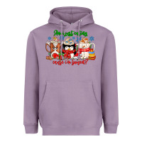 Lavender amiju sweating cause im bored Heavyweight Hoodie - CowhideDigitalArt