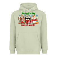Matcha amiju sweating cause im bored Heavyweight Hoodie - CowhideDigitalArt