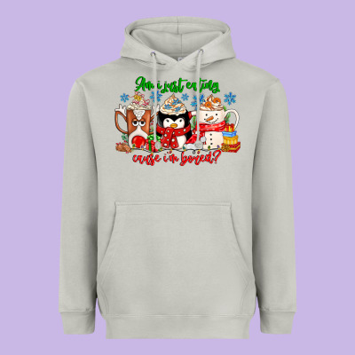 Amiju Sweating Cause Im Bored Heavyweight Hoodie Designed By Cowhidedigitalart