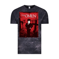 Cloud Black The Omen Horror Movie Vintage Tee - minhPixels