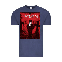 Vintage Denim The Omen Horror Movie Vintage Tee - minhPixels