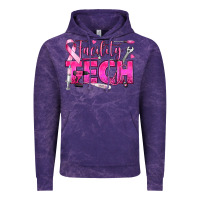 Cloud Purple Breast Cancer Facility Tech Vintage Hoodie - texasbilliewilder