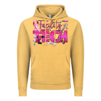 Vintage Mustard Breast Cancer Facility Tech Vintage Hoodie - texasbilliewilder