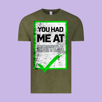 You Had Me At Ebitda Vintage Tee Designed By Bettercallsaul