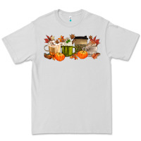 Dove Grey pumpkin spice Premium Tee - MaliasSmallBusiness