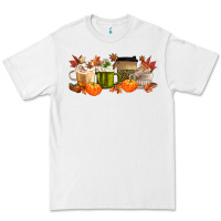 White pumpkin spice Premium Tee - MaliasSmallBusiness