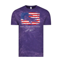Cloud Purple Don_t Tread On Florida Governor Ron DeSantis 2022 USA Flag Vintage Tee - minhPixels