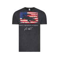 Vintage Black Don_t Tread On Florida Governor Ron DeSantis 2022 USA Flag Vintage Tee - minhPixels