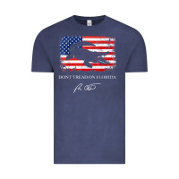 Vintage Denim Don_t Tread On Florida Governor Ron DeSantis 2022 USA Flag Vintage Tee - minhPixels