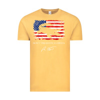 Vintage Mustard Don_t Tread On Florida Governor Ron DeSantis 2022 USA Flag Vintage Tee - minhPixels