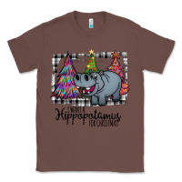 Chestnut I Want Hippopotamus For Christmas Classic Tee - Bettercallsaul