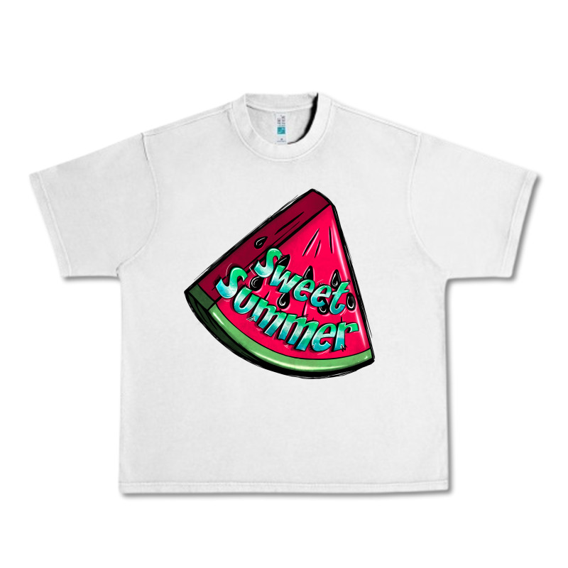 Sweet Summer Watermelon Urban Heavy Tee by NancyCooperArtShop | Teevron