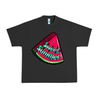 Pigment Black sweet summer watermelon Urban Heavy Tee - NancyCooperArtShop