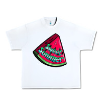 White sweet summer watermelon Urban Heavy Tee - NancyCooperArtShop