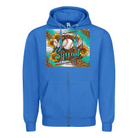 True Royal baseball mom squad tumbler Zipper Hoodie - BundleAndBundleShop