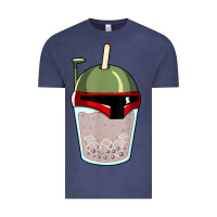 Vintage Denim bubble fett boba tea funny sci fi pun pearl milk tea gift t shirt Vintage Tee - minhPixels