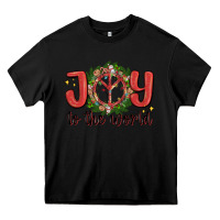 Black joy to the world Heavy Core Tee - MaliasSmallBusiness