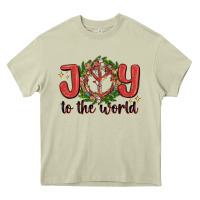 Mossy joy to the world Heavy Core Tee - MaliasSmallBusiness