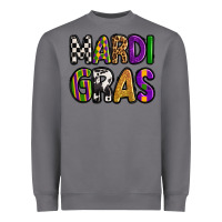 Storm mardi gras copy Heavyweight Sweatshirt - OliviaCreatesArt