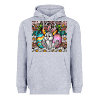 Heather Grey easter Heavyweight Hoodie - CowhideDigitalArt