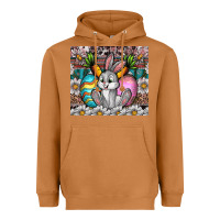 Meerkat easter Heavyweight Hoodie - CowhideDigitalArt