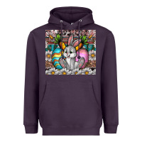 Plum easter Heavyweight Hoodie - CowhideDigitalArt
